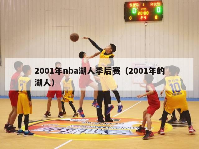 2001年nba湖人季后赛（2001年的湖人）